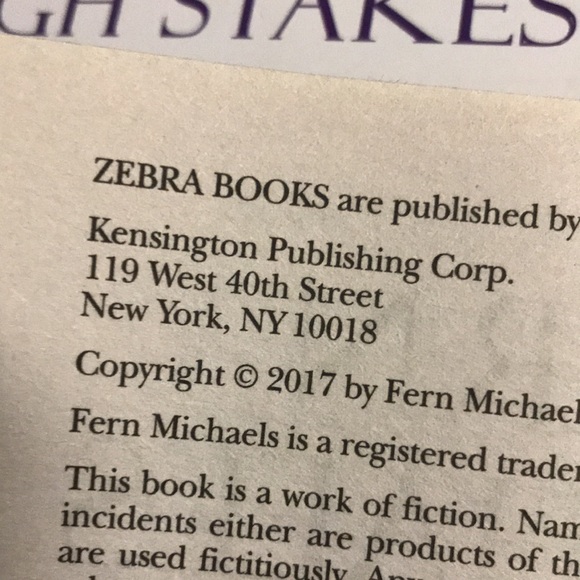 “High stakes” “Need to Know” Fern Michaels books 2 - Picture 12 of 13
